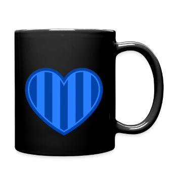 Djurgårdshjärta - Mug uni - noir - Droite