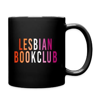 Lesbian Bookclub - Tasse einfarbig - Schwarz - Rechts