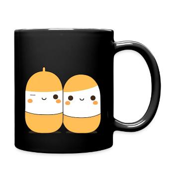 Edd & Georg - Full Colour Mug - black - Right