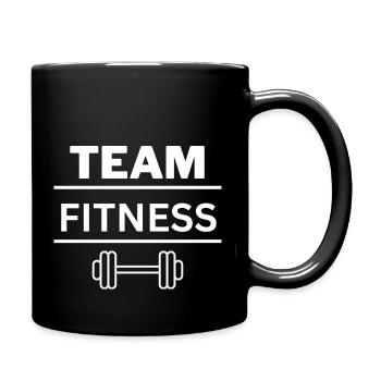 Team Fitness - Full Colour Mug - black - Right