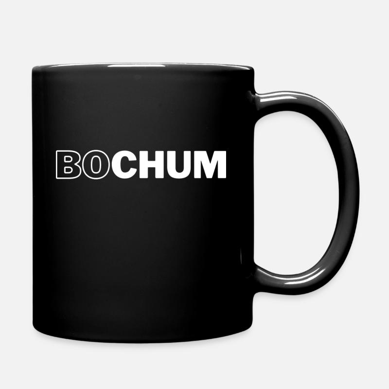 Bochum - Tasse einfarbig - Schwarz