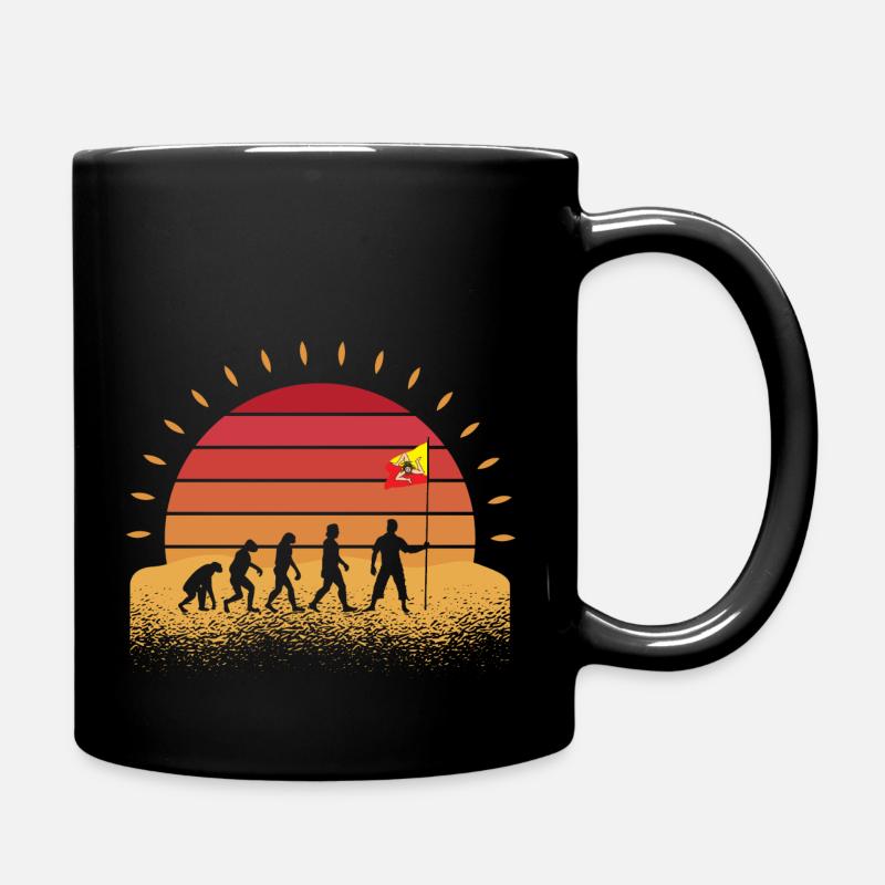 Sicile Sicilienne Sicile - Mug uni - noir