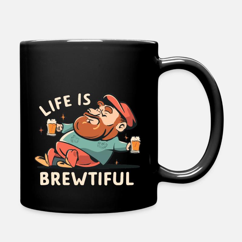 Brassage - Mug uni - noir