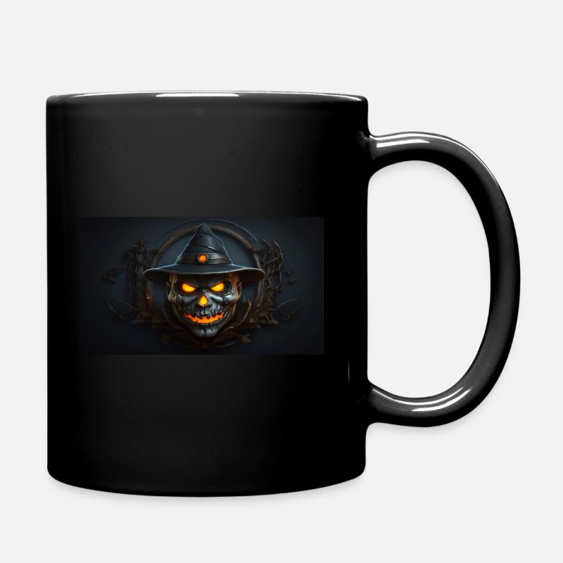 Metallhexe Halloween - Tasse einfarbig - Schwarz