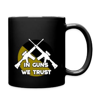 An Ancap's In Guns We Trust - Full Colour Mug - black - Right
