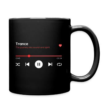 Trance - Full Colour Mug - black - Right