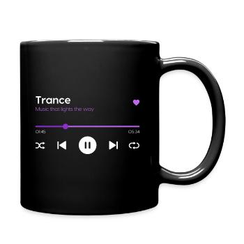 Trance - Full Colour Mug - black - Right