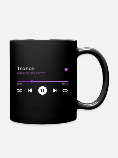 Trance - Full Colour Mug - black
