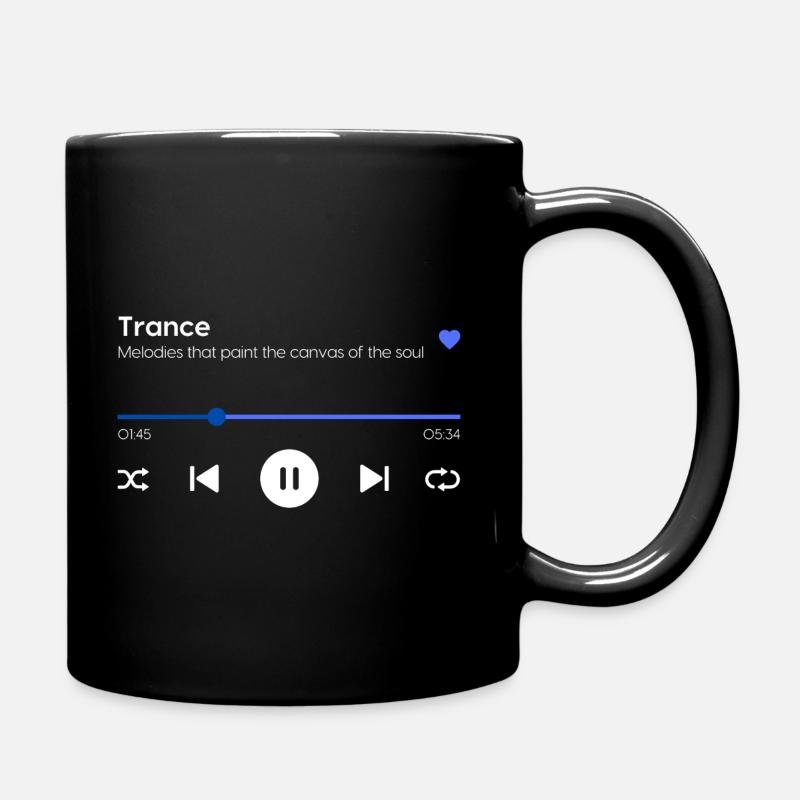 Trance - Full Colour Mug - black