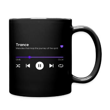 Trance - Full Colour Mug - black - Right