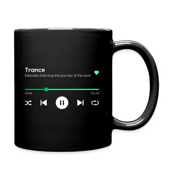 Trance - Full Colour Mug - black - Right