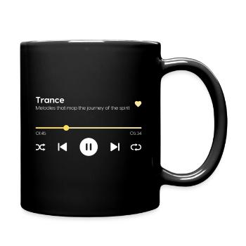 Trance - Full Colour Mug - black - Right