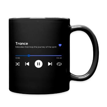 Trance - Full Colour Mug - black - Right