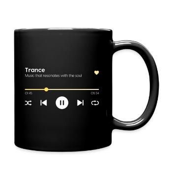 Trance - Full Colour Mug - black - Right