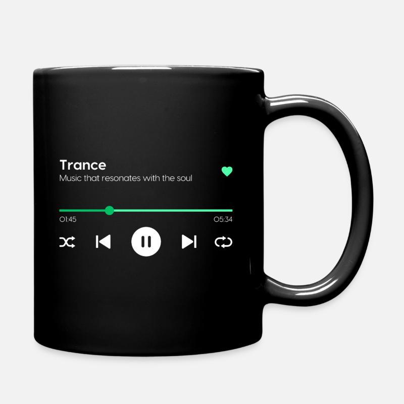 Trance - Full Colour Mug - black