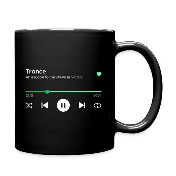 Trance - Full Colour Mug - black - Right