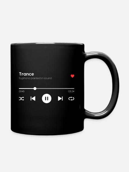 Trance - Full Colour Mug - black
