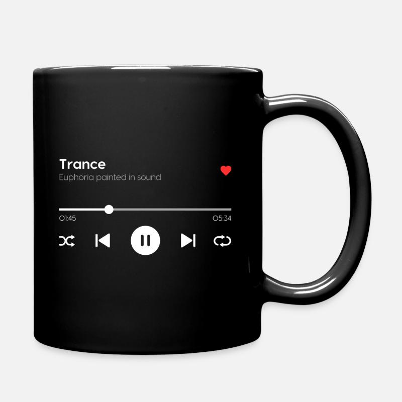 Trance - Full Colour Mug - black