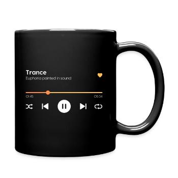 Trance - Full Colour Mug - black - Right