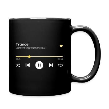 Trance - Full Colour Mug - black - Right