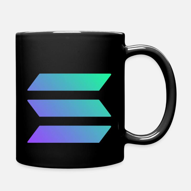 Sol4n4, SOL - Tasse einfarbig - Schwarz