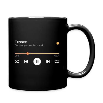 Trance - Full Colour Mug - black - Right
