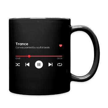 Trance - Full Colour Mug - black - Right