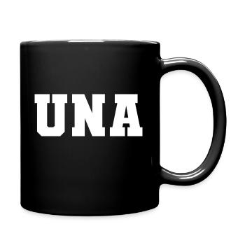 Name - Una - Full Colour Mug - black - Right