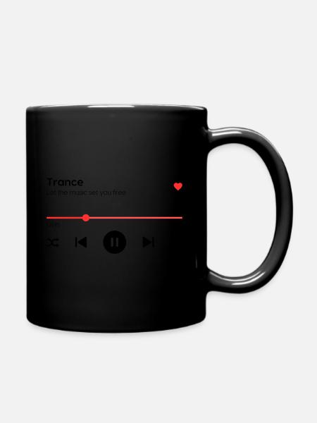 Trance - Full Colour Mug - black