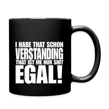 Egal - Tasse einfarbig - Schwarz - Rechts