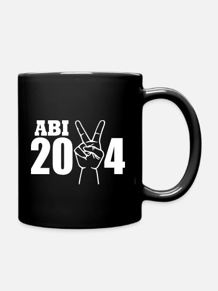 Abi 2024 - Tasse einfarbig - Schwarz