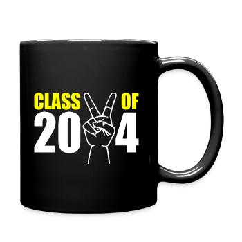 Class of 2024 - Tasse einfarbig - Schwarz - Rechts
