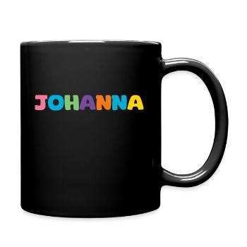 Name - Johanna - Full Colour Mug - black - Right