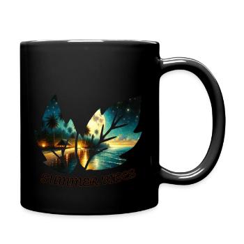 Summer Vibes - Full Colour Mug - black - Right