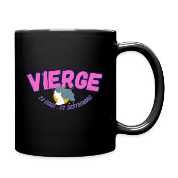 Signe Zodiaque VIERGE - Mug uni - noir - Droite