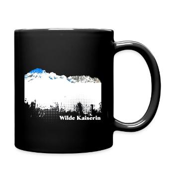Wilde Kaiserin - Tasse einfarbig - Schwarz - Rechts