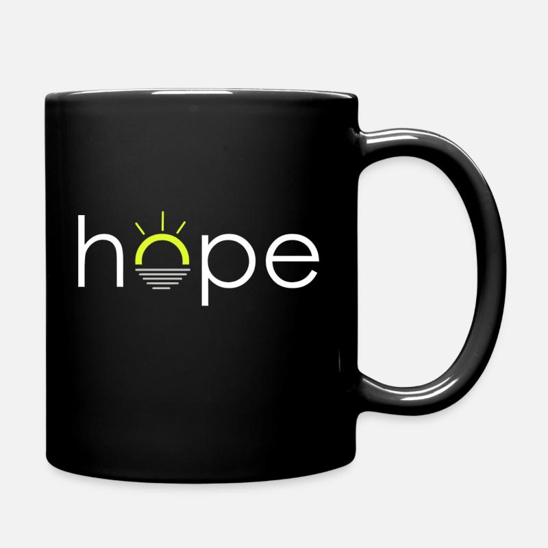 Espoir - Hoffnung - Mug uni - noir