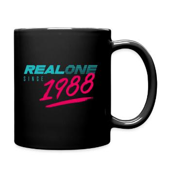 Real One depuis 1988 - Mug uni - noir - Droite