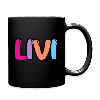 Nom - Livi - Mug uni - noir - Droite