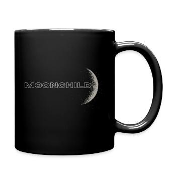 MOONCHILD - Statement Print Mondkinder Universum - Tasse einfarbig - Schwarz - Rechts