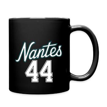 Nantes 44 - Mug uni - noir - Droite