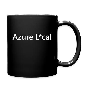 L*cal azur - Mug uni - noir - Droite