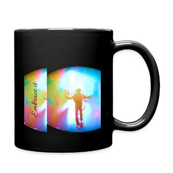 Sunset | Embrace it - Full Colour Mug - black - Right