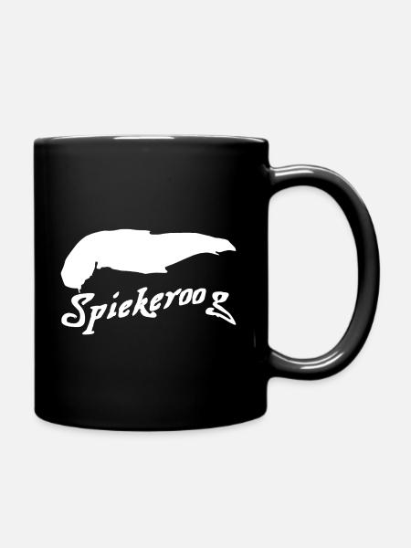 Spiekeroog Tattoo - Tasse einfarbig - Schwarz
