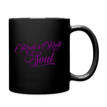 Rock n Roll Soul Changement de couleur - Mug uni - noir - Droite