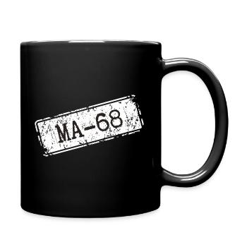 Mannheim 68 - Full Colour Mug - black - Right
