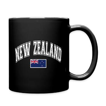 Drapeau de la Nouvelle-Zélande - Mug uni - noir - Droite
