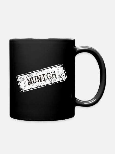 Munich - Tasse einfarbig - Schwarz