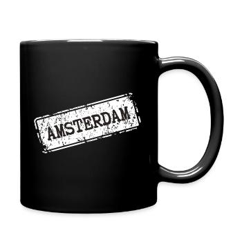  Amsterdam Street Style - Tasse einfarbig - Schwarz - Rechts