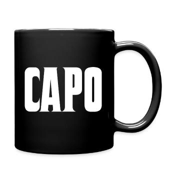 Capo - Tasse einfarbig - Schwarz - Rechts